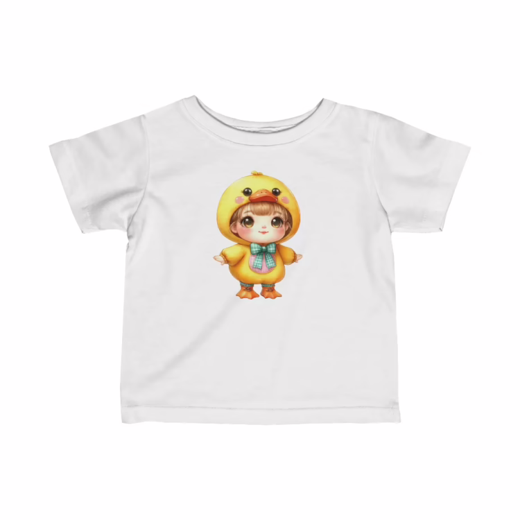 Cute Girl Duck Infant T-Shirt