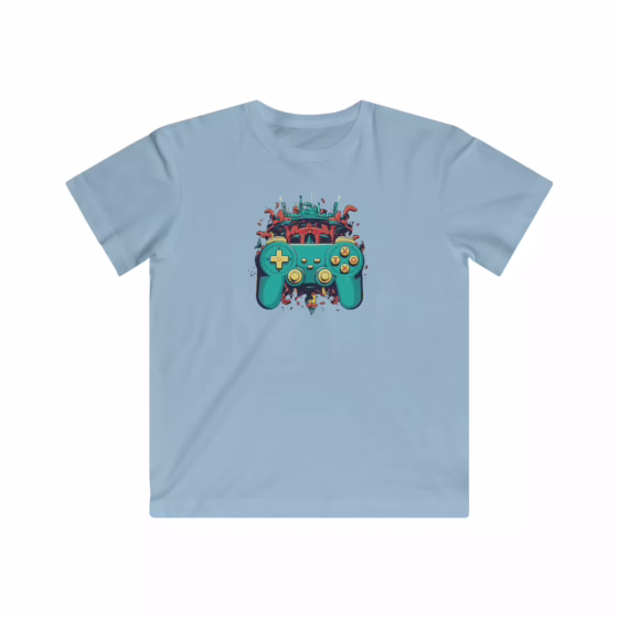 Unisex Kids Colorful Gamepad T-Shirt