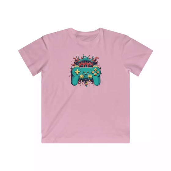 Unisex Kids Colorful Gamepad T-Shirt