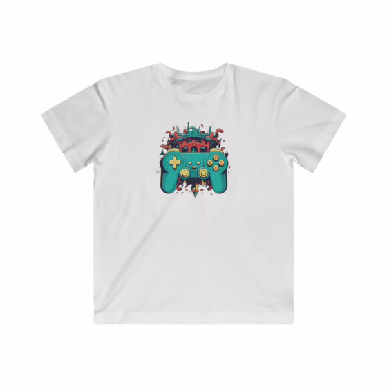 Unisex Kids Colorful Gamepad T-Shirt