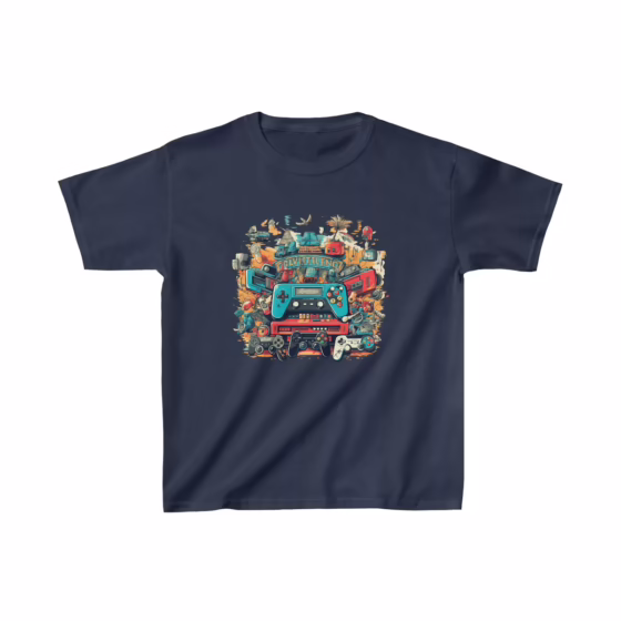Boy Video Game Consoles and Gamepads Kids T-Shirt