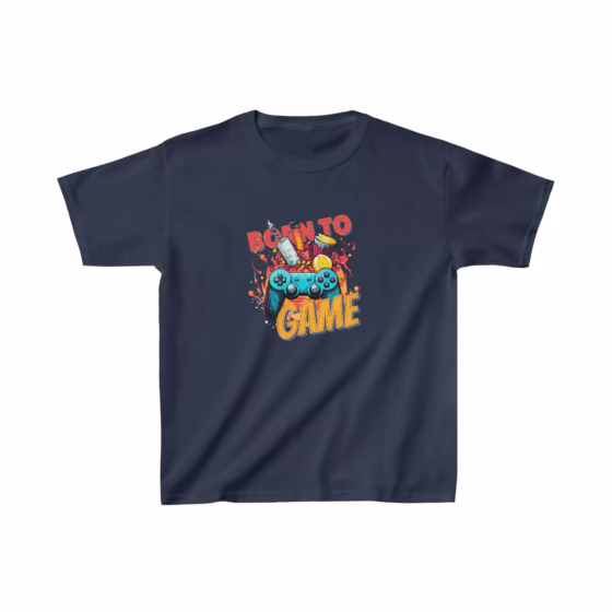 Boy Gamer Party Born to Game Kids T-Shirt
