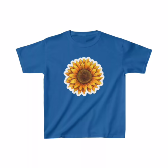 Girl Bright Sunflower T-Shirt