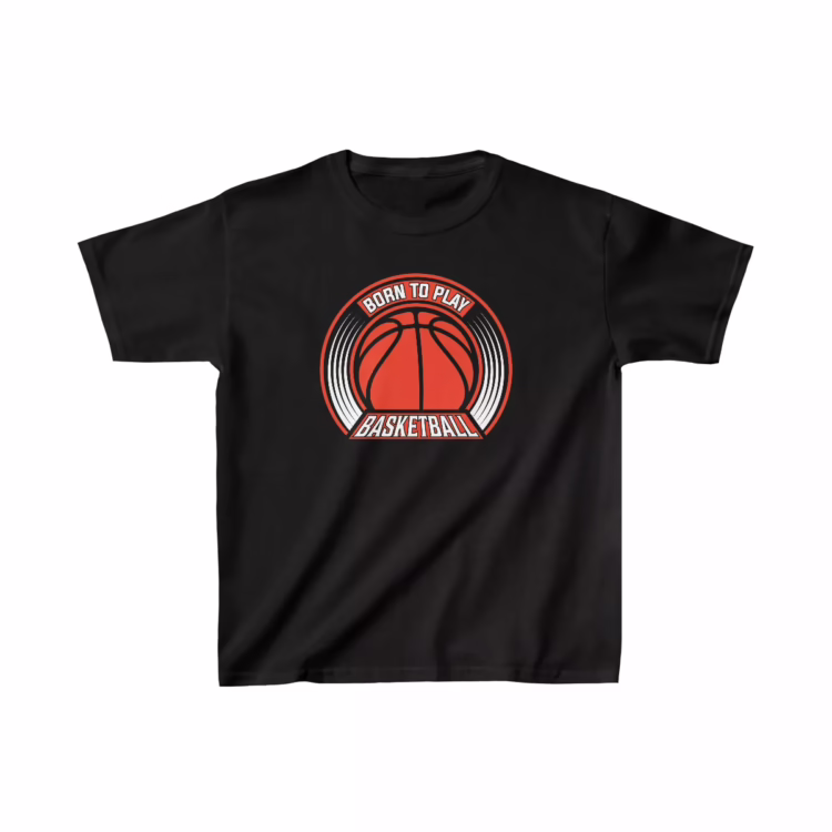 Unisex Born to Play Basketball T-Shirt
