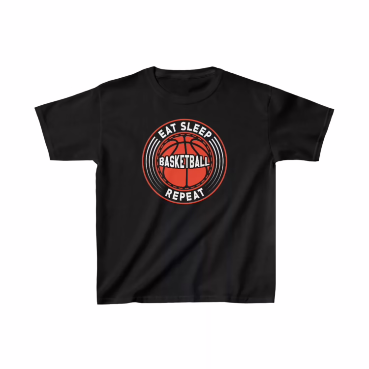 Unisex Eat Sleep Basketball Repeat T-Shirt