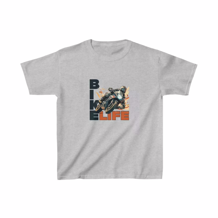 Bike Life Boy Motorcycle T-Shirt