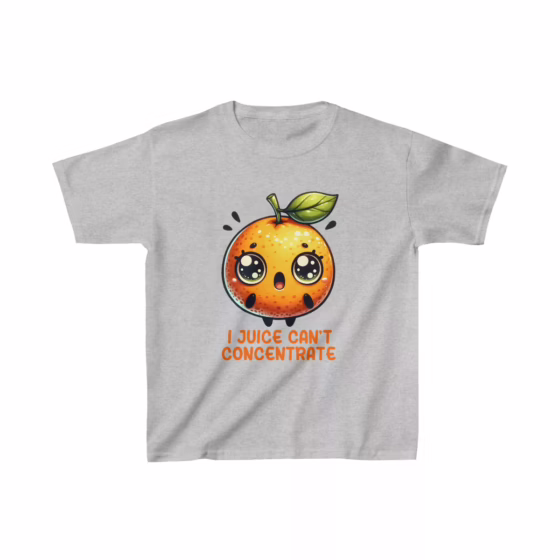 Unisex Pun I Juice Can't Concentrate T-Shirt