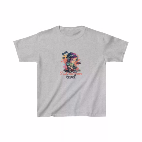 Gamer Boy Playing One More Level T-Shirt