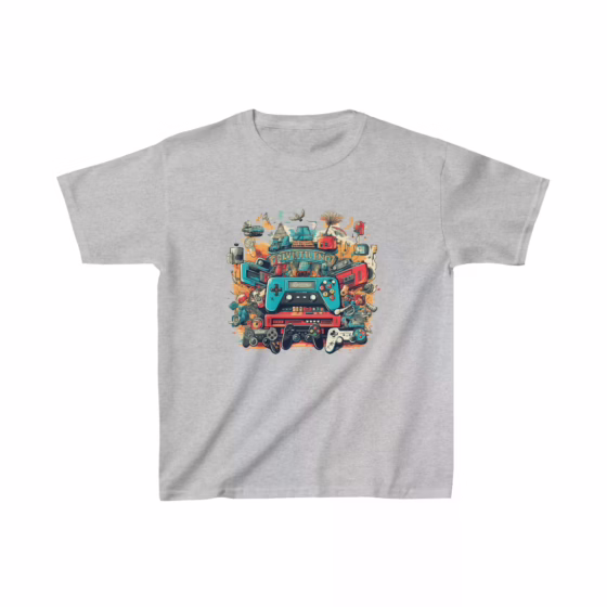 Boy Video Game Consoles and Gamepads Kids T-Shirt