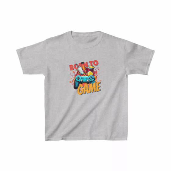 Boy Gamer Party Born to Game Kids T-Shirt