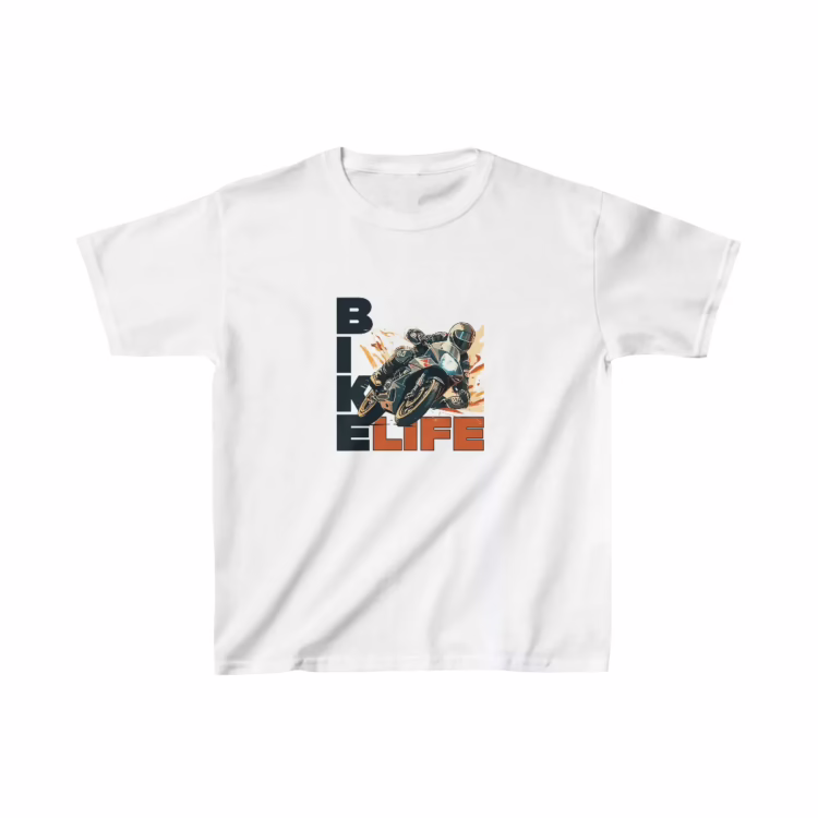 Bike Life Boy Motorcycle T-Shirt