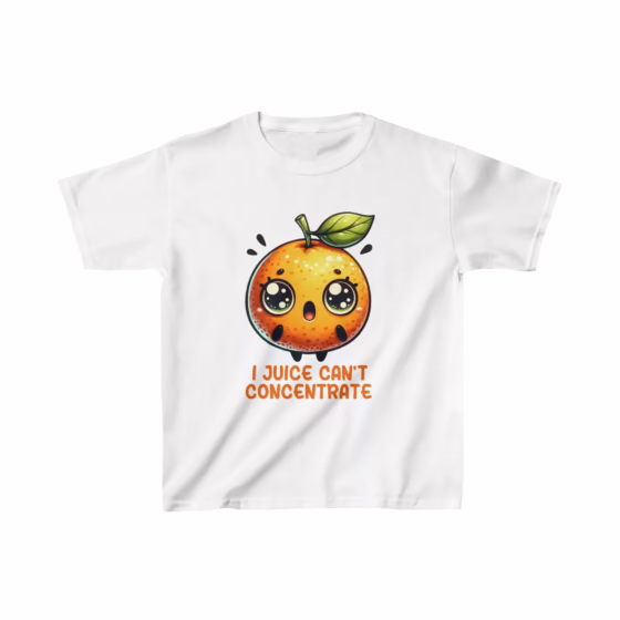 Unisex Pun I Juice Can't Concentrate T-Shirt