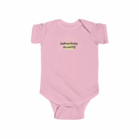 Baby Jersey Bodysuit Adventure Awaits with Sun