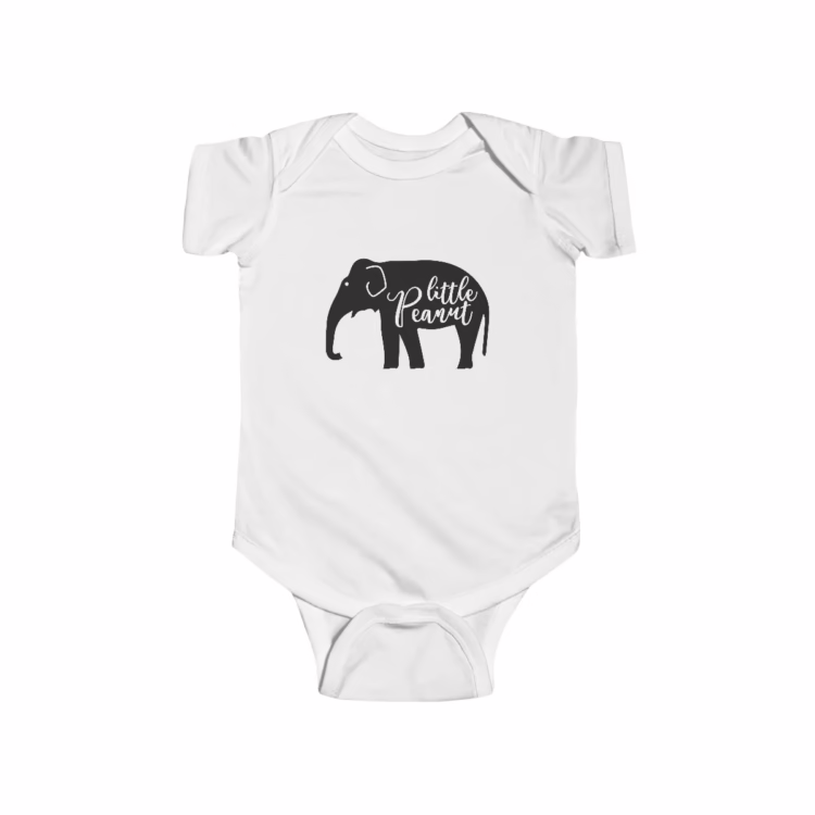 Unisex Little Peanut Baby Bodysuit