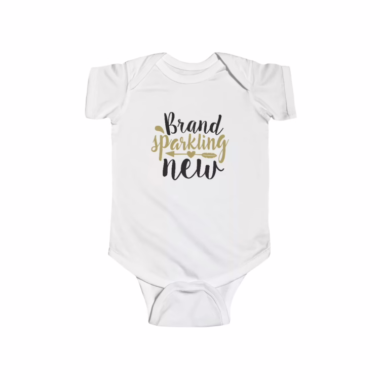 Infant Brand Sparkling New Jersey Bodysuit