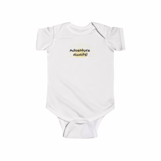 Baby Jersey Bodysuit Adventure Awaits with Sun