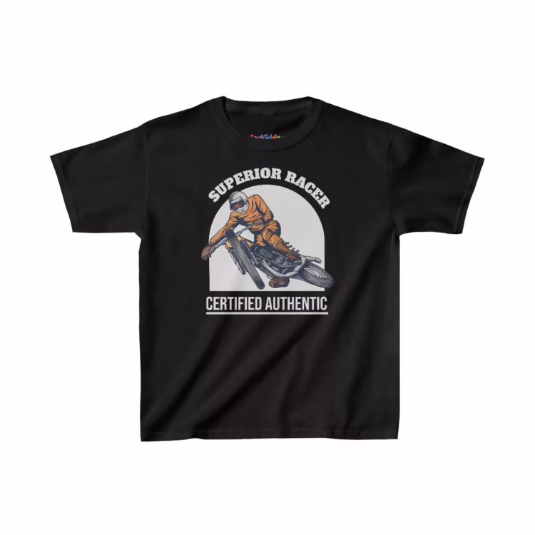 Motorcycle Superior Racer Boy T-Shirt