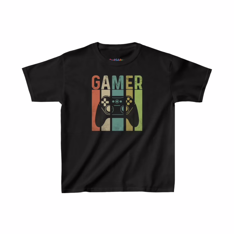 Boys Gamer and Controller Kid T-Shirt