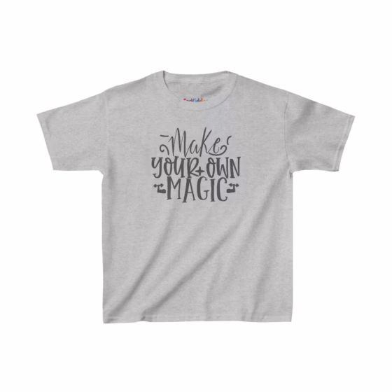 Girls Quote Make Your Own Magic Kid T-Shirt