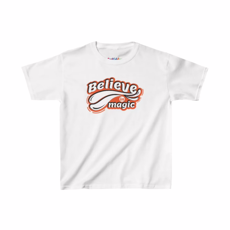 Unisex Believe in Magic Quote T-Shirt