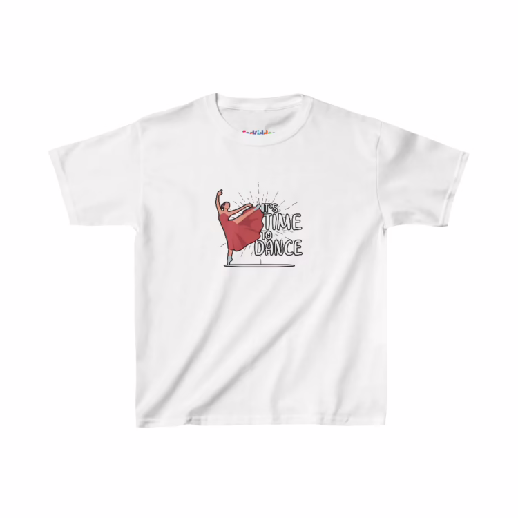 Girl It's Time to Dance Kid T-Shirt