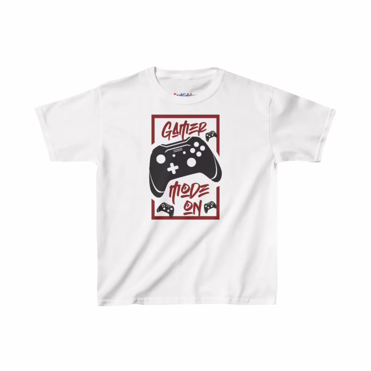 Unisex Gamer Mode On Illustration Kid T-Shirt