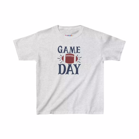 Unisex Game Day Football Illustration Kids T-Shirt