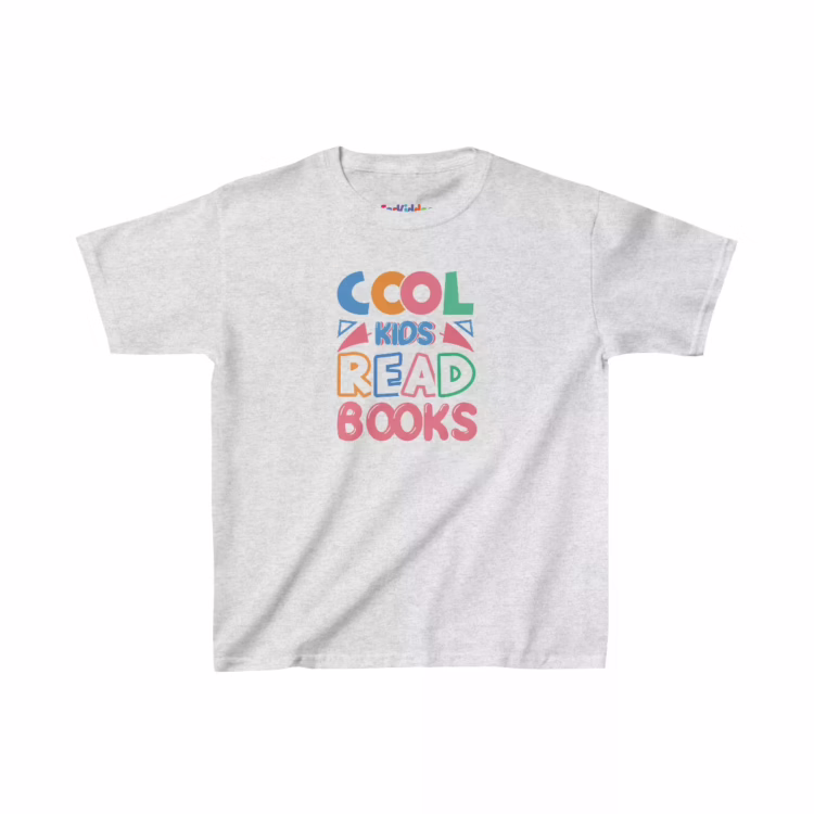 Unisex Cool Kids Read Books Quote Kid T-Shirt