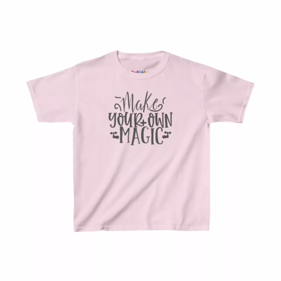 Girls Quote Make Your Own Magic Kid T-Shirt
