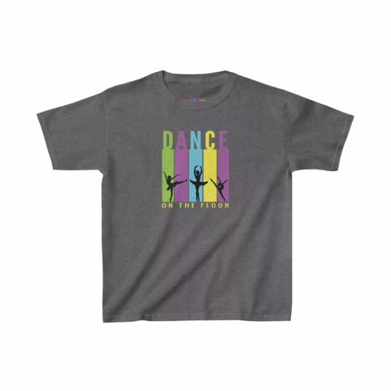 Girls Dance on the Floor Ballerina Kids T-Shirt