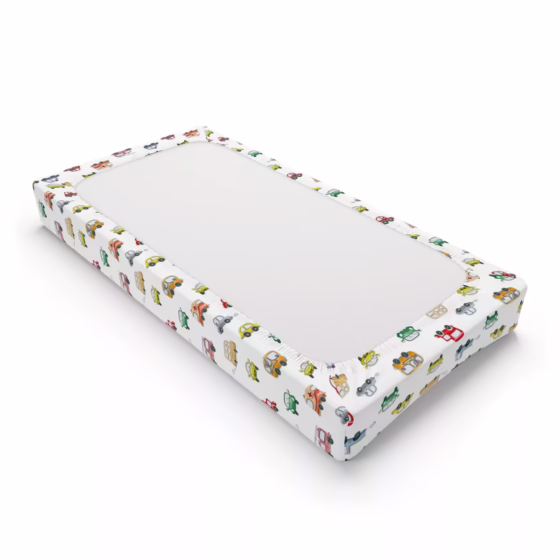 Colorful Cars Baby Changing Pad Cover Bottom