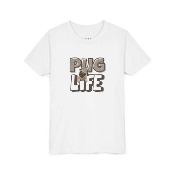 forkiddos "pug life" adorable pug lover's t shirt
