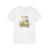 forkiddos "bee leaf in yourself" encouraging girls' t shirt