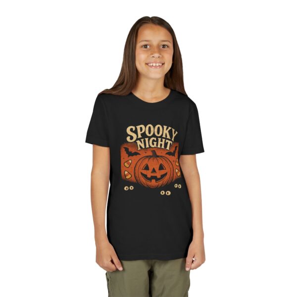 retro 'spooky night' halloween pumpkin tee