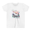girl youth short sleeve tee sparkle and shine graphic tee, kids t shirt, fun & colorful shirt