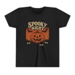retro 'spooky night' halloween pumpkin tee