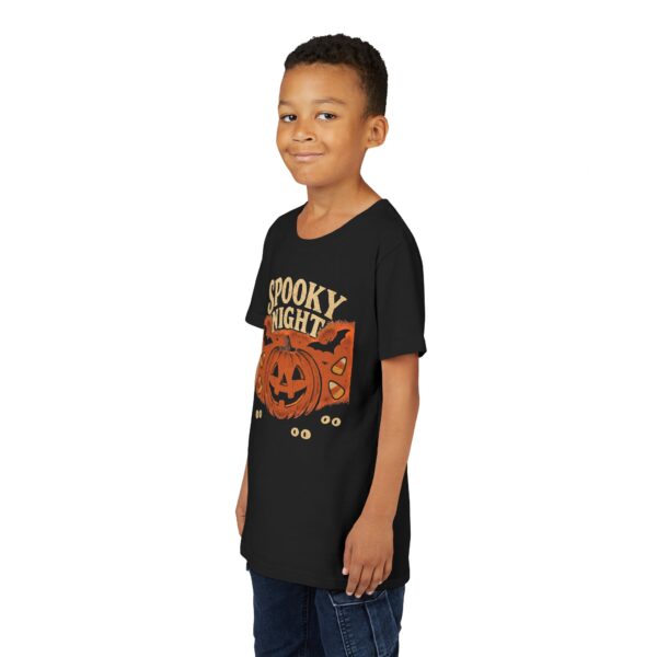 retro 'spooky night' halloween pumpkin tee