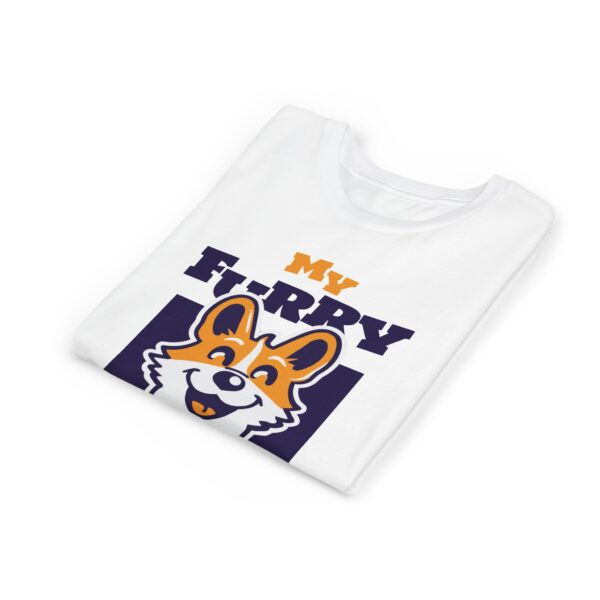 kids t shirt my furry friend cute dog print