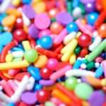 assorted color of m ms candies