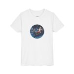 forkiddos "santa's moonlight flight" christmas t shirt