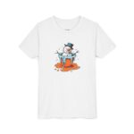 "Cool Melt" Melting Snowman Winter Kids' T-Shirt "cool melt" melting snowman winter kids' t shirt